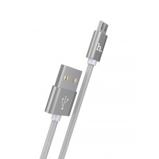 Καλώδιο σύνδεσης Hoco X2 USB σε Micro-USB Fast Charging Silver