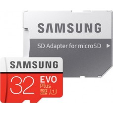 Micro SDHC C10 Samsung EVO Plus 95MB/s 32Gb + 1 ADP