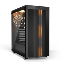 BEQUIET PC CHASSIS PURE BASE 500DX WINDOW BGW37, MIDI TOWER ATX, BLACK, ARGB LIGHTING, W/O PSU, 3X14CM PURE WINGS 2 FANS (FRONT, TOP, REAR), 3YW