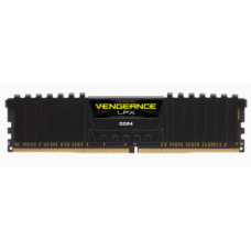 CORSAIR RAM DIMM XMS4 16GB CMK16GX4M1E3200C16, DDR4, 3200MHz, LATENCY 16-20-20-38, 1.35V, VENGEANCE LPX, XMP 2.0,  BLACK, LTW.