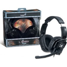 GENIUS HEADSET LYCHAS HS-G550, WITH MICROPHONE, GAMING, BLACK, 2YW.