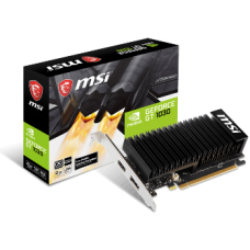 MSI VGA PCI-E NVIDIA GF GT 1030 2GHD4 LP OC, 2GB/64BIT, DDR4, HDMI/DISPLAY PORT, 2 SLOT HEATSINK, 3YW.