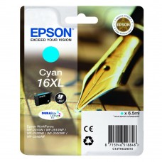 Epson Μελάνι Inkjet No.16 XL Cyan (C13T16324012) (EPST163240)