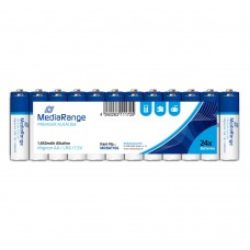 Αλκαλική Μπαταρία MediaRange Premium AA 1.5V (LR6) (24 Pack) (MRBAT106)