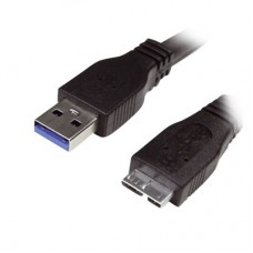 Καλώδιο MediaRange USB 3.0 A plug/Micro-USB 3.0 B plug 1.0M Black (MRCS153)