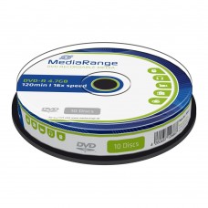 MediaRange DVD-R 120' 4.7GB 16x Cake Box x 10 (MR452)