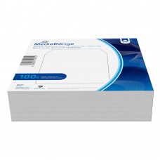 MediaRange Paper Sleeves for 1 Disc White 100 Pack (MRBOX66)