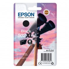 Epson Μελάνι Inkjet 502XL Black (C13T02W14010) (EPST02W140)