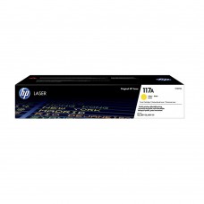 HP 117A Yellow Original Laser Toner Cartridge (W2072A) (HPW2072A)