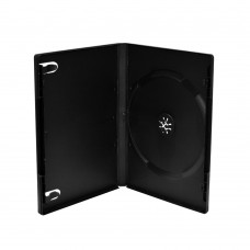 MediaRange DVD Case for 1 disc 14mm machine packing Black (MRBOX11-M)
