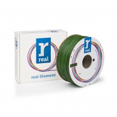 REAL ABS 3D Printer Filament - Green - spool of 1Kg - 1.75mm (REALABSGREEN1000MM175)