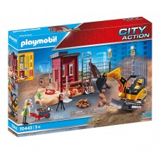 Playmobil City Action: Mini Excavator with Building Section (70443) (PLY70443)