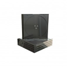 MediaRange CD Jewelcase for 1 disc 10.4mm machine packing grade Black tray (MRBOX22-M)