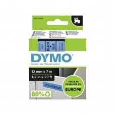 Ταινία Ετικετογράφου DYMO D1 45016 12mm x 7m (Μαύρα Γράμματα σε Μπλέ Φόντο) (S0720710) (DYMO40916)