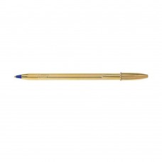 Στυλό Διαρκείας BIC Ballpoint 1.0mm Cristal Original Shine Χρυσό (Μπλε) (9213401) (BIC9213401)