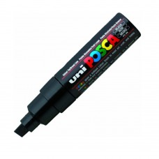 Uni-Ball Μαρκαδοροι Posca Pc-8K Χονδρο Black (PC8KBLK) (UNIPC8KBLK)