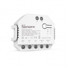 Sonoff Dual R3 Lite Smart Ενδιάμεσος Διακόπτης Wi-Fi σε Λευκό Χρώμα (DUALR3 LITE) (SONDUALR3LITE)