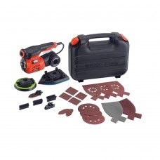 Black & Decker KA280K Πολυτριβείο 220W με Ρύθμιση Ταχύτητας και με Σύστημα Αναρρόφησης (KA280K-QS) (BDEKA280K-QS)