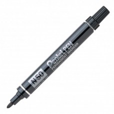 Pentel N50 Permament Marker Black (N50AE) (PENN50AE)