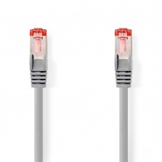 Nedis Cat 6 S/FTP Network Cable RJ45 Male - RJ45 Male 1m Grey (CCGP85221GY10) (NEDCCGP85221GY10)