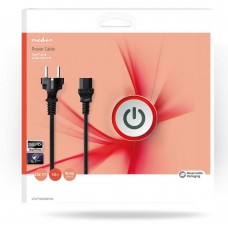 Nedis Power Cable C13 10m (CEGP10030BK100) (NEDCEGP10030BK100)