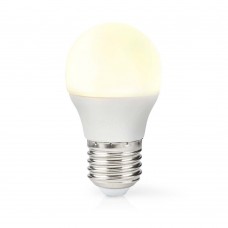 Nedis Λάμπα LED για Ντουί E27 και Σχήμα G45 Θερμό Λευκό 470lm (LBE27G452) (NEDLBE27G452)
