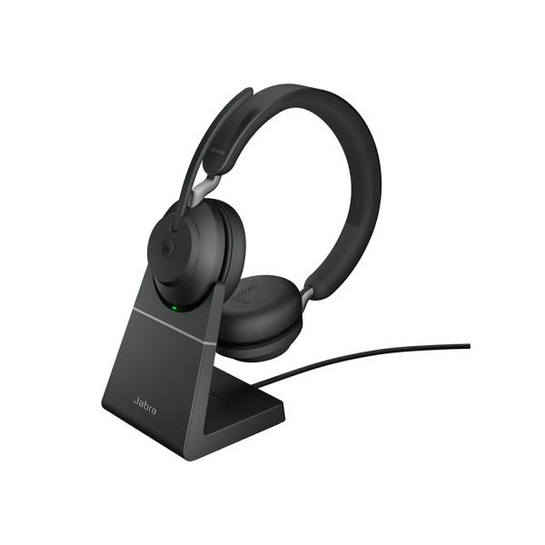 Jabra Evolve2 65 Stereo MS + Ladestation + Link 380c (26599-999-889) (JAB26599-999-889)