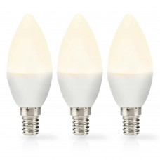 Nedis Λάμπες LED για Ντουί E14 Θερμό Λευκό 250lm 3τμχ (LBE14C351P3) (NEDLBE14C351P3)