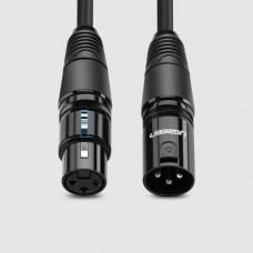 Ugreen Cable XLR female / XLR male - XLR female Μαύρο (AV130) (UGRAV130)