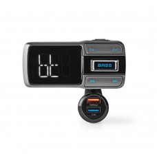 Nedis FM Transmitter Αυτοκινήτου με USB (CATR101BK) (NEDCATR101BK)