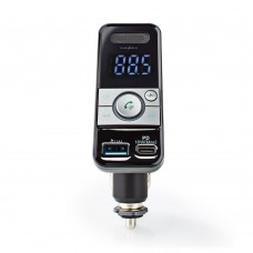 Nedis FM Transmitter Αυτοκινήτου CATR130 με Bluetooth (CATR130BK) (NEDCATR130BK)