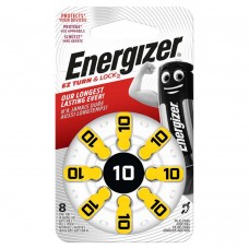 Energizer Μπαταρίες Ακουστικών Βαρηκοΐας 10 1.4V 8τμχ (22579069) (ENE22579069)