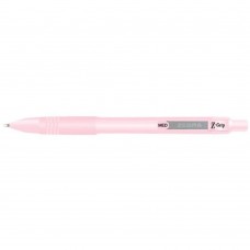 Zebra Στυλό Ballpoint Pastel Pink 1.0mm με Μπλε Μελάνι Z-Grip Smooth (ZB-91807) (ZEB91807)