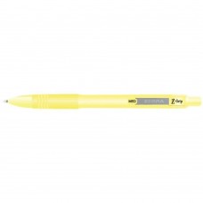 Zebra Στυλό Ballpoint Pastel Yellow 1.0mm με Μπλε Μελάνι Z-Grip Smooth (ZB-91805) (ZEB91805)