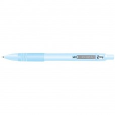 Zebra Στυλό Ballpoint Pastel Blue 1.0mm με Μπλε Μελάνι Z-Grip Smooth (ZB-91802) (ZEB91802)