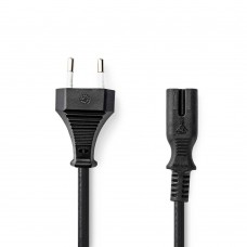 Nedis Euro - IEC C7 Cable 3m Μαύρο (CEGL11040BK50) (NEDCEGL11040BK30)