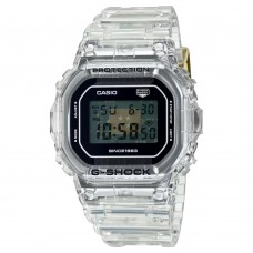 Casio Collection Ρολόι Μπαταρίας με Λευκό Καουτσούκ Λουράκι (DW-5040RX-7ER) (CASDW-5040RX-7ER)