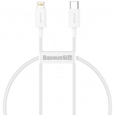 Baseus Superior USB-C to Lightning Cable 20W Λευκό 0.25m  (CATLYS-02) (BASCATLYS-02)