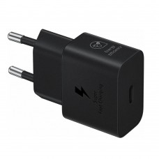 Samsung Φορτιστής Χωρίς Καλώδιο και Καλώδιο USB-C 25W Μαύρος (EP-T2510XBEGEU) (SAMEP-T2510XBEGEU)