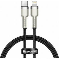 Baseus USB-C Cable For Lightning Cafule, Pd, 20w, 0,25m Black (CATLJK-01) (BASCATLJK-01)