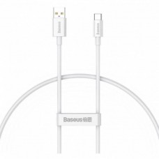 Baseus Cable USB do USB-C Superior 100W 0.25m (white) (P10320102214-00) (BASP10320102214-00)