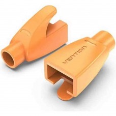 VENTION RJ45 Strain Relief Boots Orange PVC Type 100-Pack (IODO0-100) (VENIODO0-100)