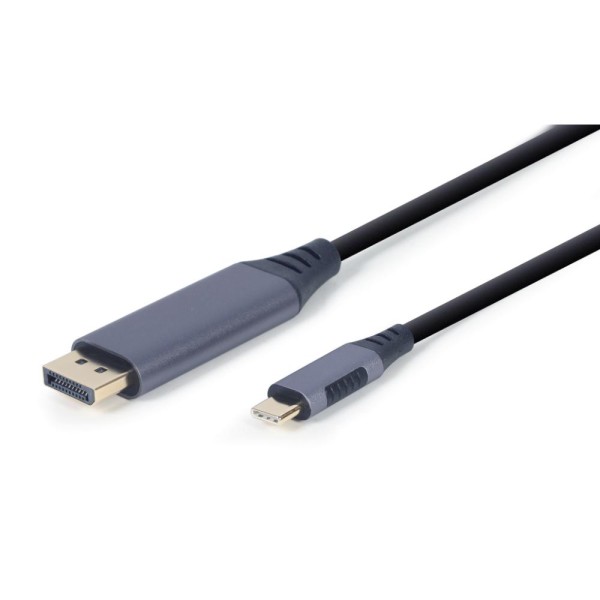 Gembird USB-C To Displayport Cable 1.8m (CC-USB3C-DPF-01-6) (GEMCC-USB3C-DPF-01-6)
