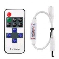 Avide LED Strip 12V 144W Dimmer 11 Keys RF Remote and Controller