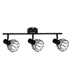 Avide Ceiling Lamp Ivy 3xE14 Sockets Black