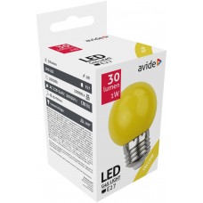 Avide Decor LED bulbs G45 1W E27 Yellow