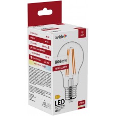 Avide LED Filament Κοινή  7W E27 Θερμό 2700K
