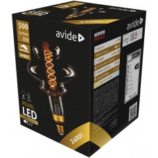 Avide LED Jumbo Filament Pearl 160x210mm Amber 8W E27 2400K Dimmable