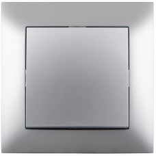 Entac 101 Arnold Recessed wall switch single-pole Silver
