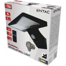 Entac Solar Plastic Wall Lamp 4W SMD with PIR